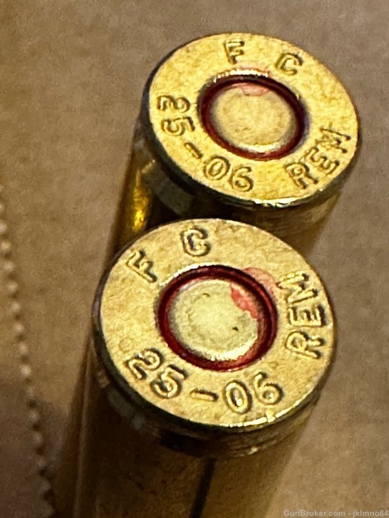 50 pieces of new Federal 25-06 Rem factory primed cases-img-1