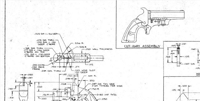 Southerner Derringer Drawings, Blueprints!-img-2