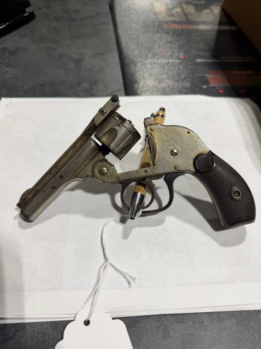 Harrington & Richardson Top Break Revolver PARTS GUN-img-0