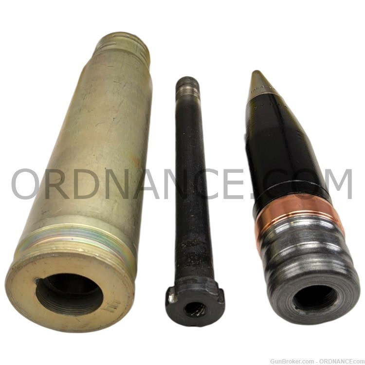 Cold War Soviet 30mm Round Shipunov 2A42 Cannon inert dummy shell NICE!-img-8