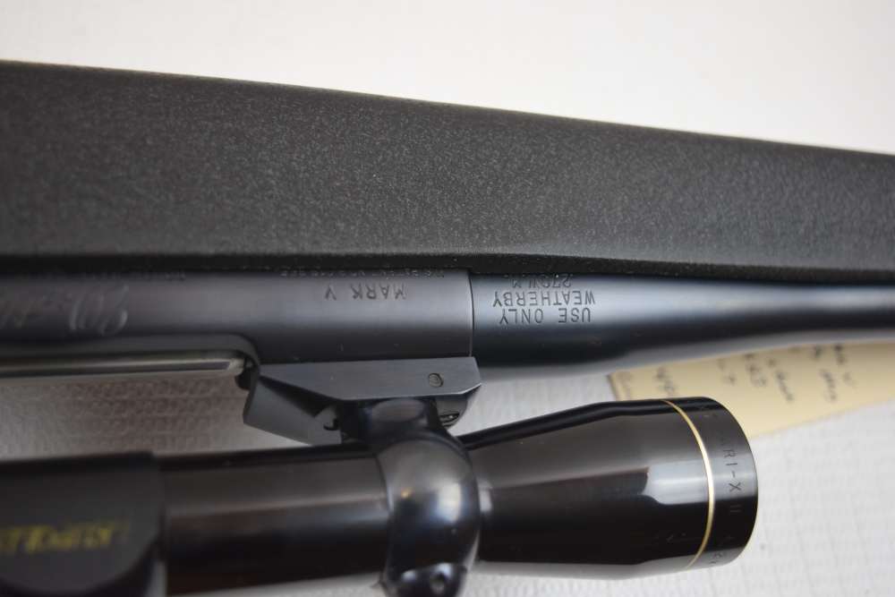 Weatherby Mark V Fibermark, 270 Wby. Mag, 24" bbl, Leupold 2-7 VXII, Box.-img-10