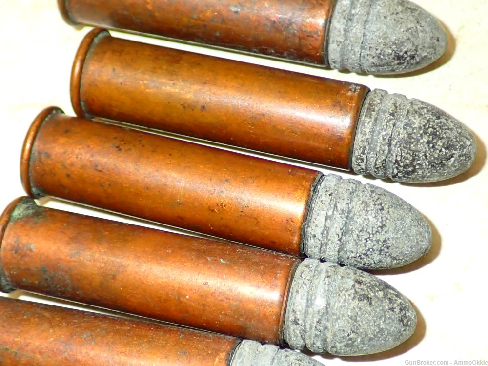 1rd - 44 XL RIMFIRE - 44 Extra Long Rim Fire - VINTAGE AMMO - 44XL-img-0