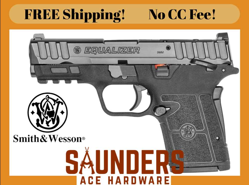 SMITH & WESSON EQUALIZER Handgun Thumb Safety Optic Ready 9mm Speed Loader-img-0