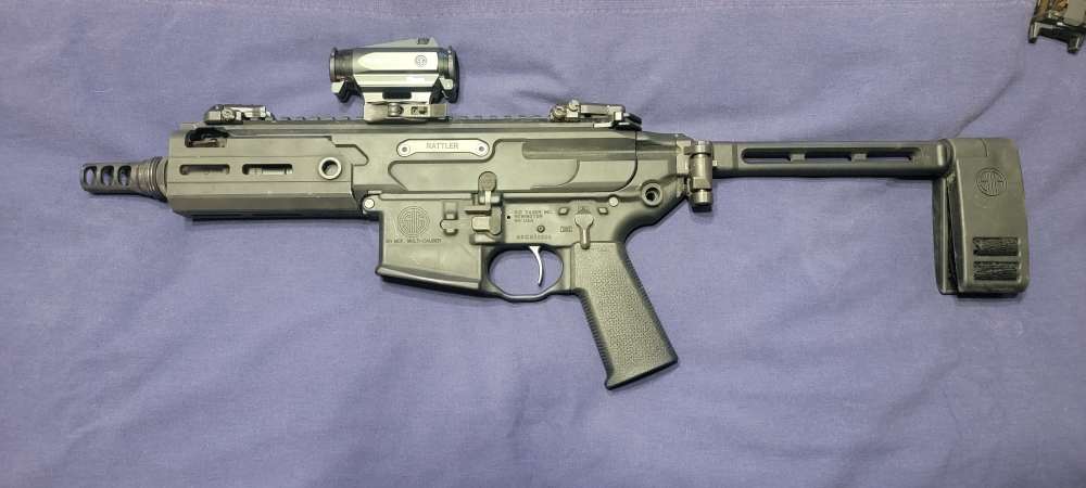 Sig MCX Rattler 300 Blackout w/ Sig 11.5 5.56 conversion barrel+ handguard-img-0