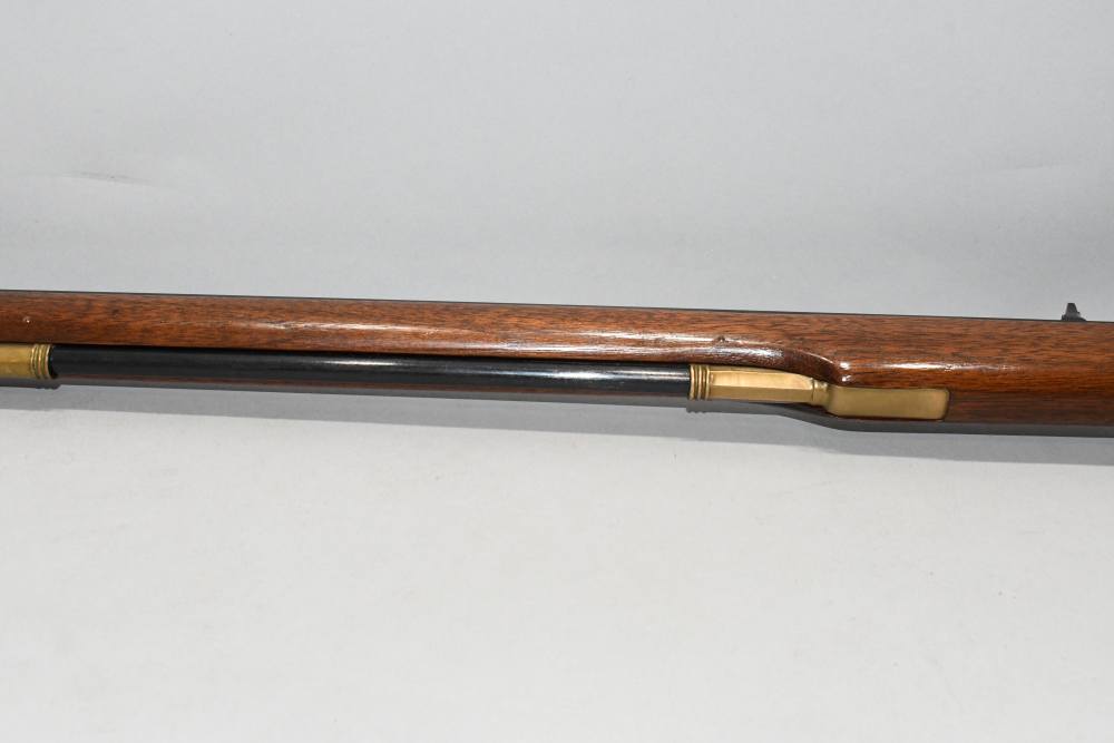 Pedersoli Alamo Flintlock Black Powder Rifle 45 Cal Italy 1998 READ-img-19