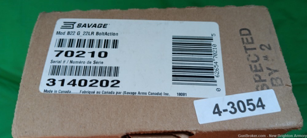 Savage Model B22 G 22LR-img-9