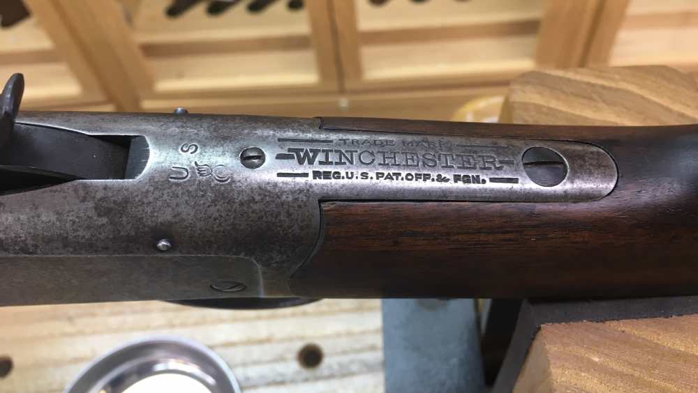 1918 Winchester 22 short training rifle -img-8