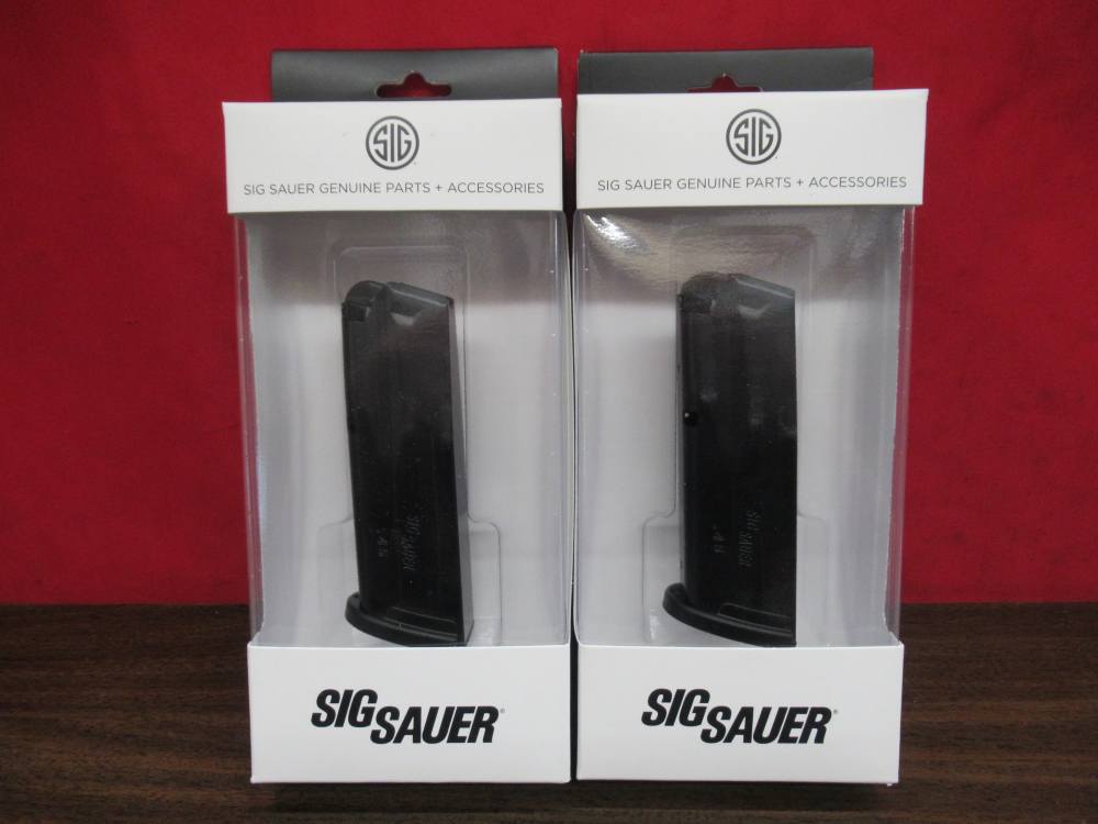 2 Factory Sig Sauer P320 Compact 9 Round .45ACP Magazines-img-0