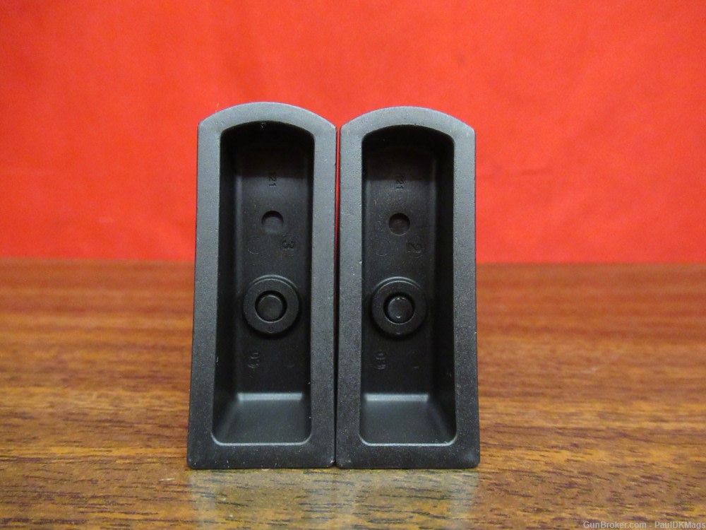 2 OEM Sig Sauer P210 Target 9mm 8rd 8 Round Pistol Magazines Mags Clips-img-8