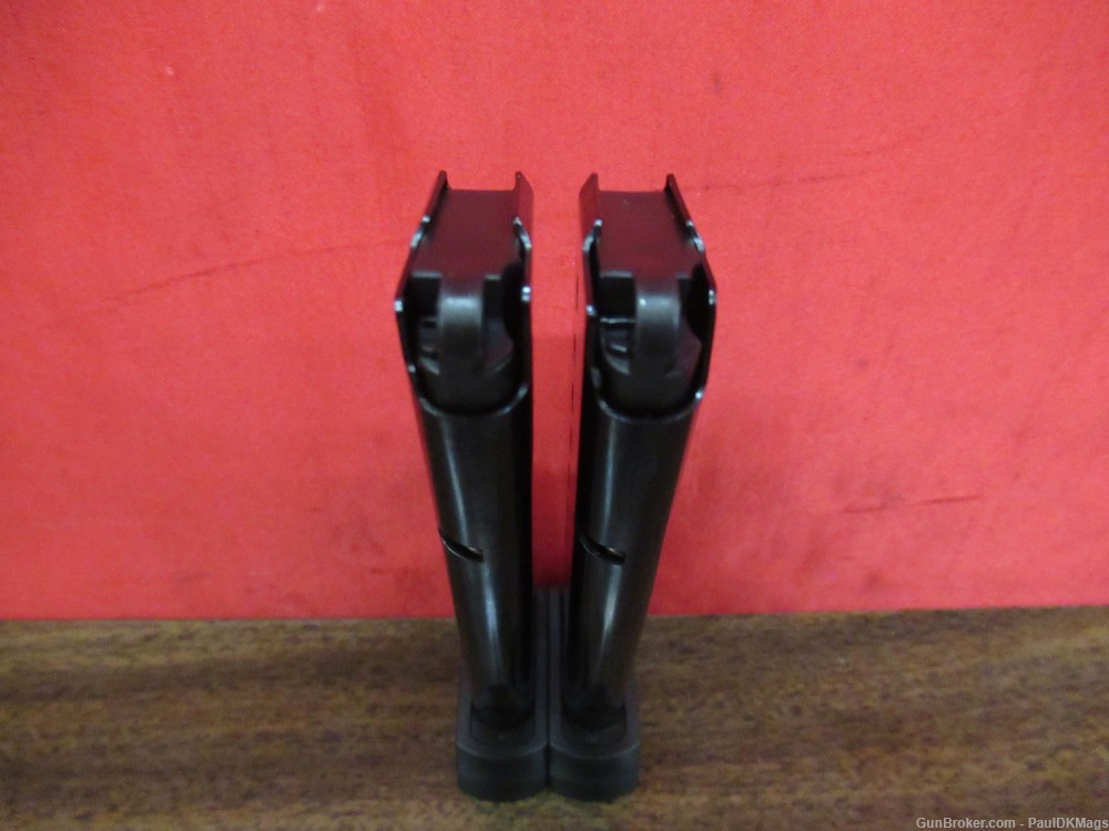 2 OEM Sig Sauer P210 Target 9mm 8rd 8 Round Pistol Magazines Mags Clips-img-5