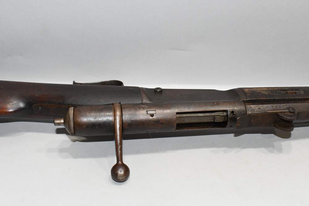 Antique Swiss Bern Model 1869/71 Bolt Action Rifle 10.4 41 Swiss RF Rimfire-img-13