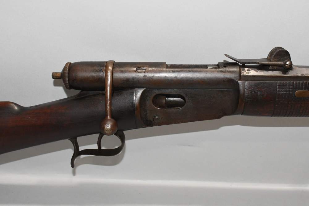 Antique Swiss Bern Model 1869/71 Bolt Action Rifle 10.4 41 Swiss RF Rimfire-img-3