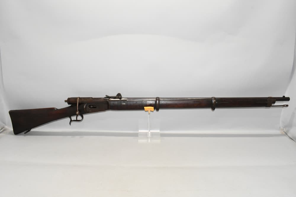 Antique Swiss Bern Model 1869/71 Bolt Action Rifle 10.4 41 Swiss RF Rimfire-img-0