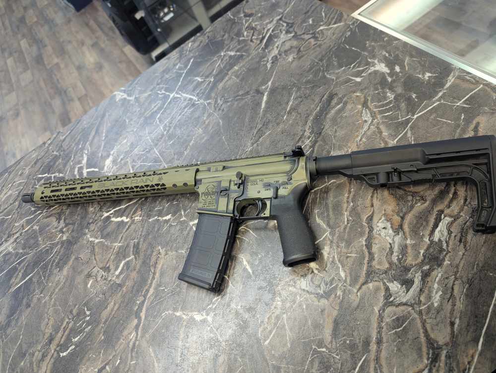 Black Rain Ordinance Spec-15 Ar-15 5.56mm Rifle Bazooka Green-img-8
