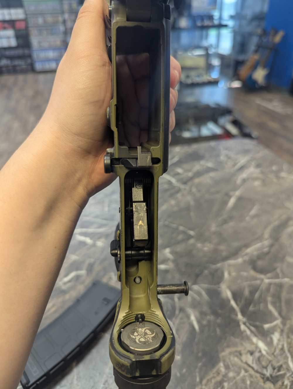 Black Rain Ordinance Spec-15 Ar-15 5.56mm Rifle Bazooka Green-img-38
