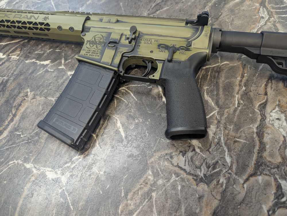 Black Rain Ordinance Spec-15 Ar-15 5.56mm Rifle Bazooka Green-img-15