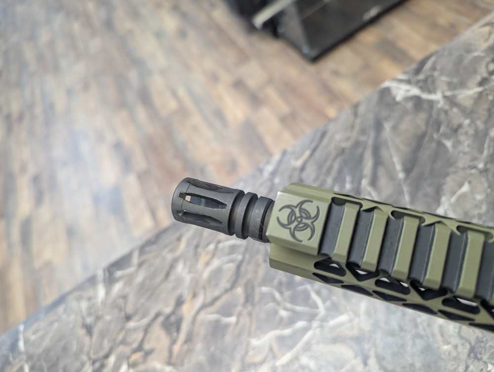Black Rain Ordinance Spec-15 Ar-15 5.56mm Rifle Bazooka Green-img-34