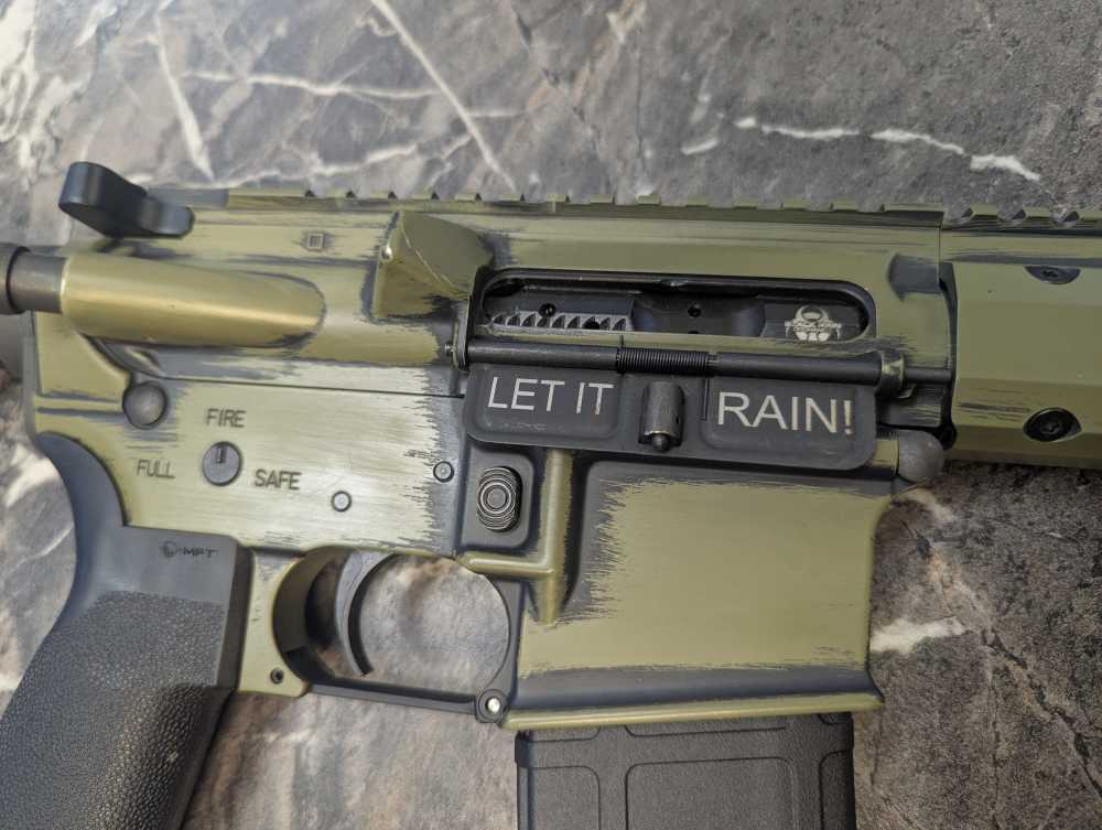 Black Rain Ordinance Spec-15 Ar-15 5.56mm Rifle Bazooka Green-img-5