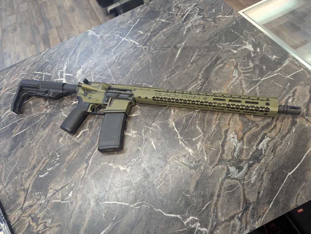 Black Rain Ordinance Spec-15 Ar-15 5.56mm Rifle Bazooka Green-img-0