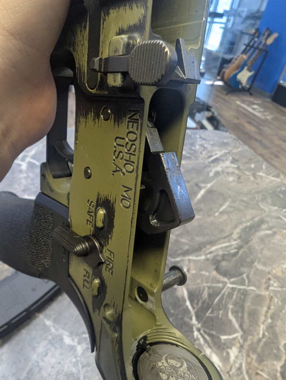 Black Rain Ordinance Spec-15 Ar-15 5.56mm Rifle Bazooka Green-img-40