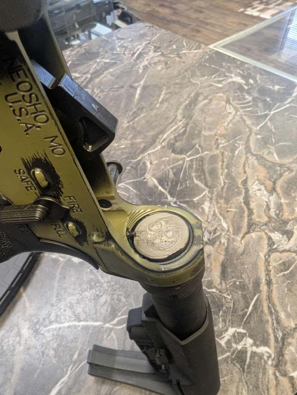 Black Rain Ordinance Spec-15 Ar-15 5.56mm Rifle Bazooka Green-img-39