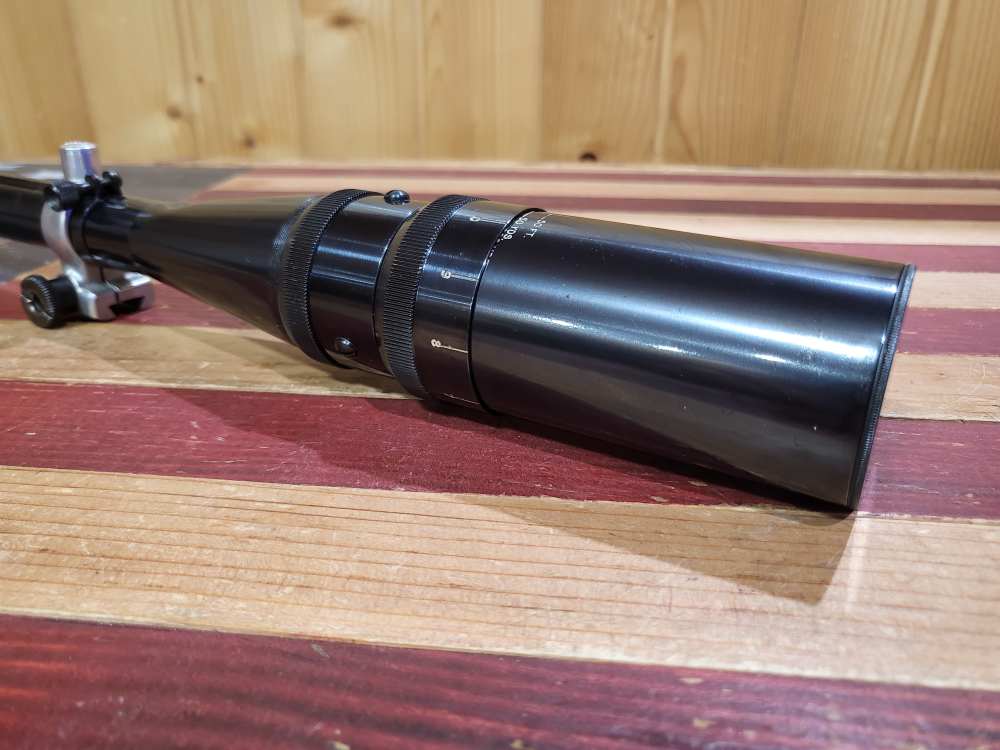 Vintage Unertl 16x Target Scope With Mounts, Caps and Eye Piece-img-6