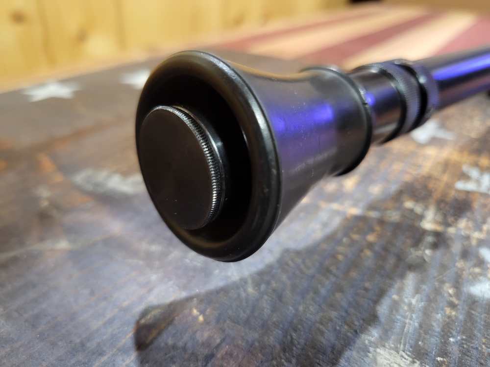 Vintage Unertl 16x Target Scope With Mounts, Caps and Eye Piece-img-3