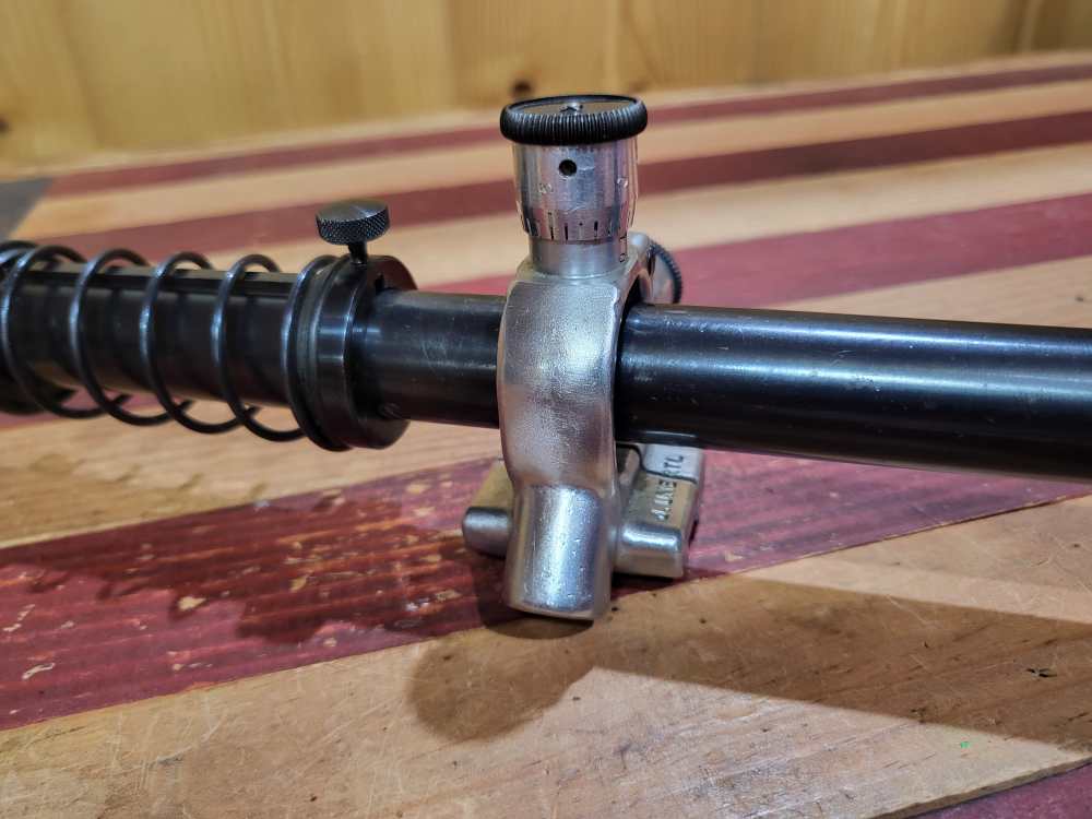 Vintage Unertl 16x Target Scope With Mounts, Caps and Eye Piece-img-13