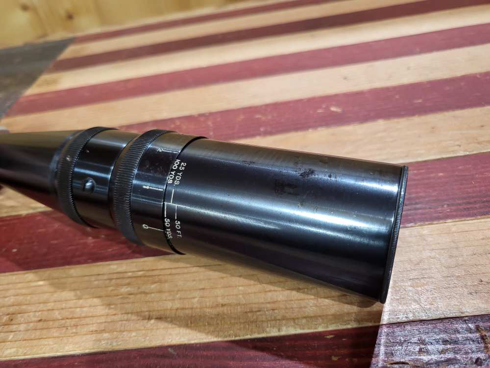 Vintage Unertl 16x Target Scope With Mounts, Caps and Eye Piece-img-9