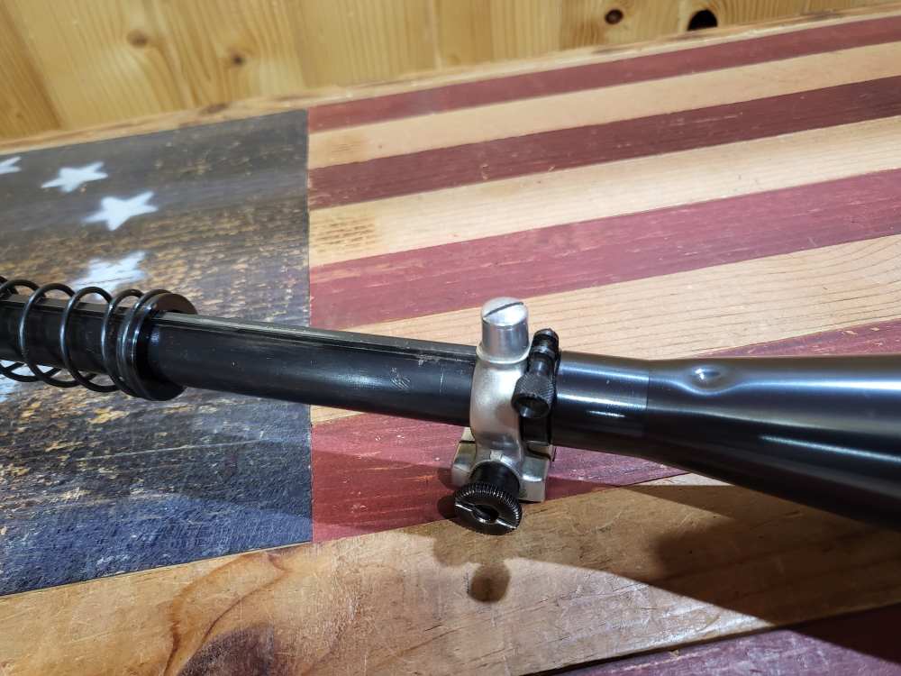 Vintage Unertl 16x Target Scope With Mounts, Caps and Eye Piece-img-7