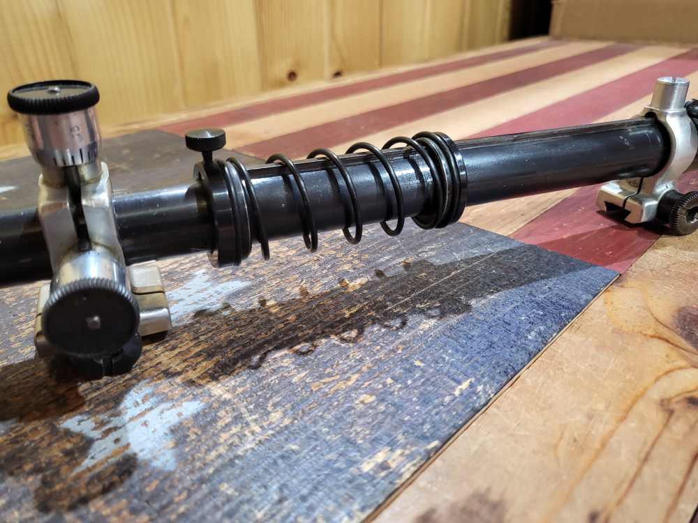 Vintage Unertl 16x Target Scope With Mounts, Caps and Eye Piece-img-5