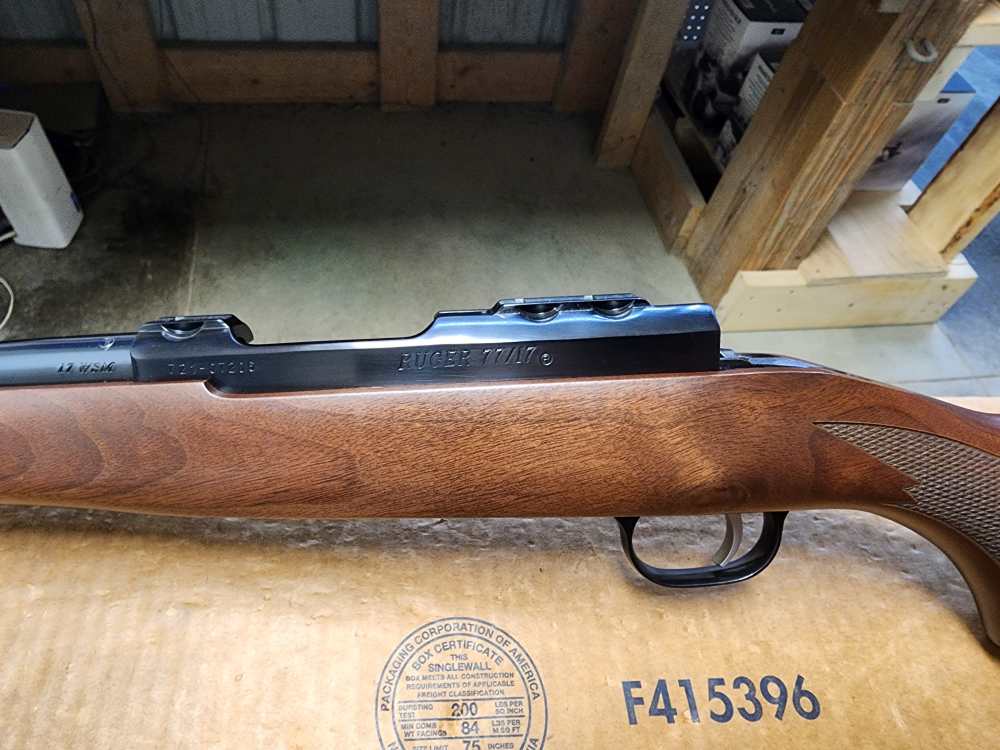 PICS! NEW RUGER M77/17 .17 WSM 20 THREADED WINCHESTER SUPER MAG BMAG M77 17-img-21