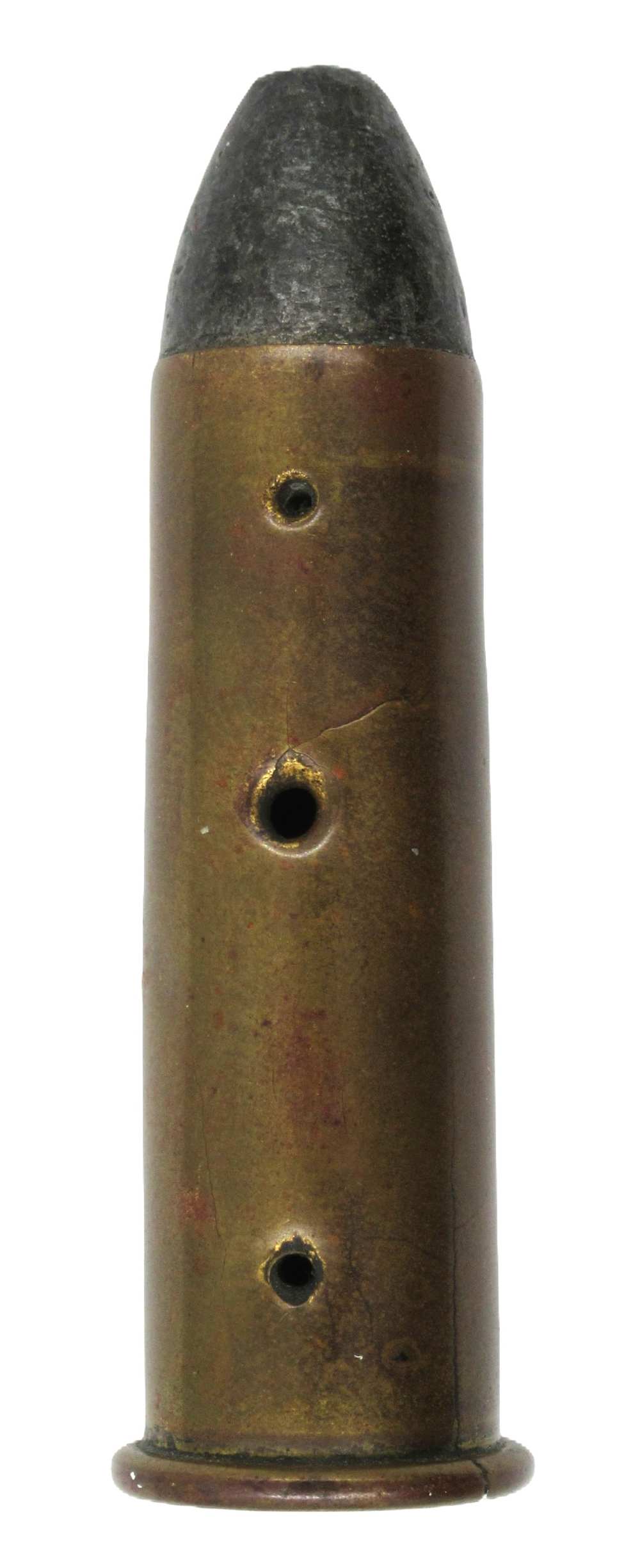.50-70-450 Govt. Board Dummy Cartridge w Cracked Case UMC-img-0