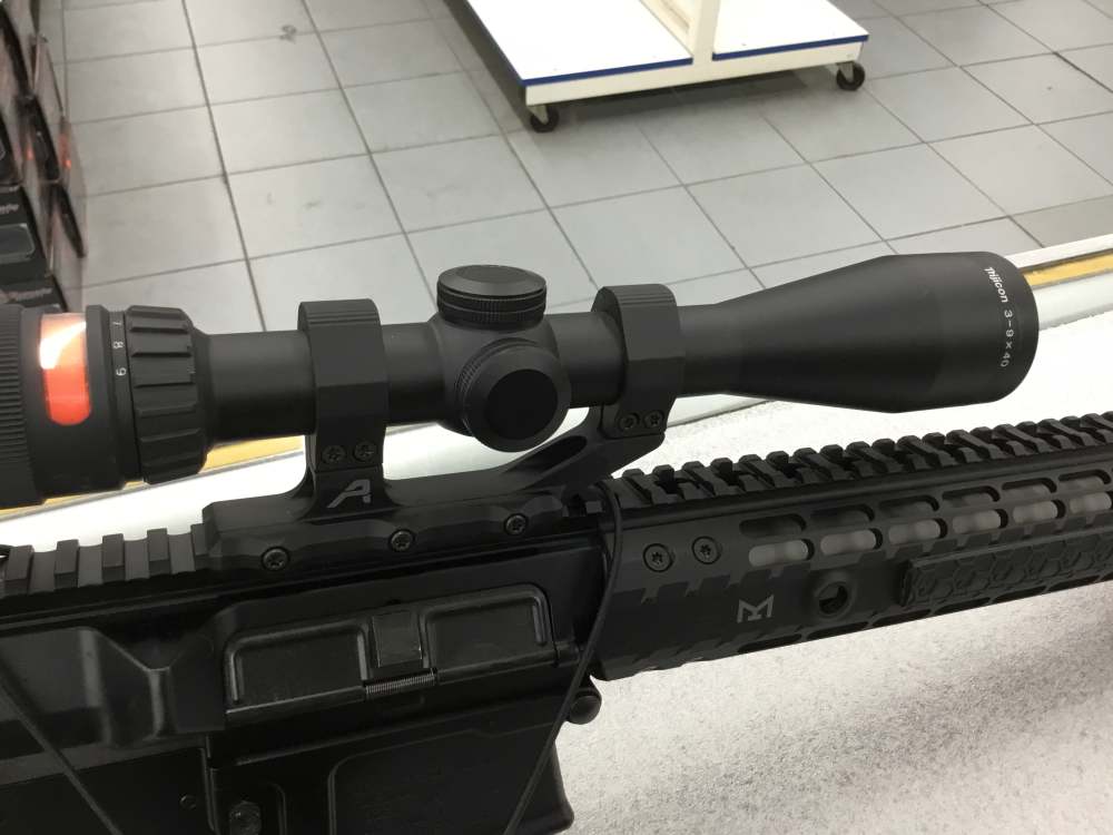 Aero Precision - M5 - 6.5CM/24" - Exc Cond w/Trijicon 3-9, Aero Rings, MLok-img-7
