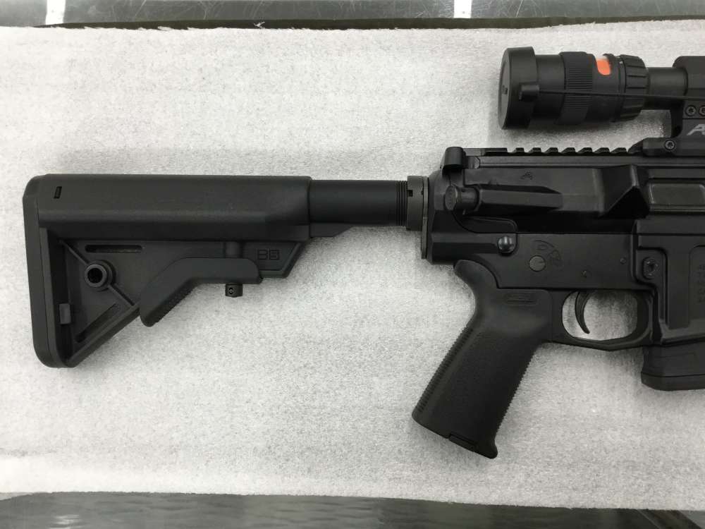 Aero Precision - M5 - 6.5CM/24" - Exc Cond w/Trijicon 3-9, Aero Rings, MLok-img-1