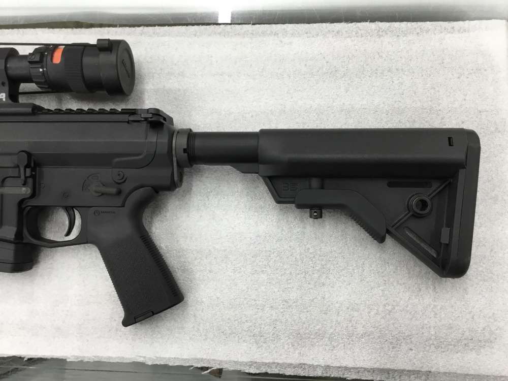 Aero Precision - M5 - 6.5CM/24" - Exc Cond w/Trijicon 3-9, Aero Rings, MLok-img-6