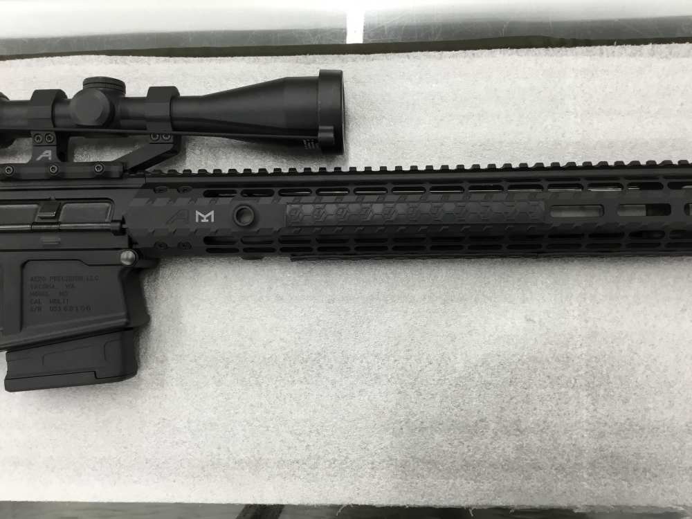 Aero Precision - M5 - 6.5CM/24" - Exc Cond w/Trijicon 3-9, Aero Rings, MLok-img-2