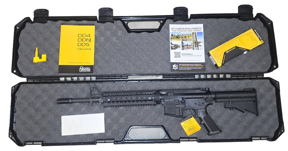 NEW Daniel Defense DDM4 Retro Limited Edition Black 5.56 14.5" WEBGB-BG-SMU-img-1