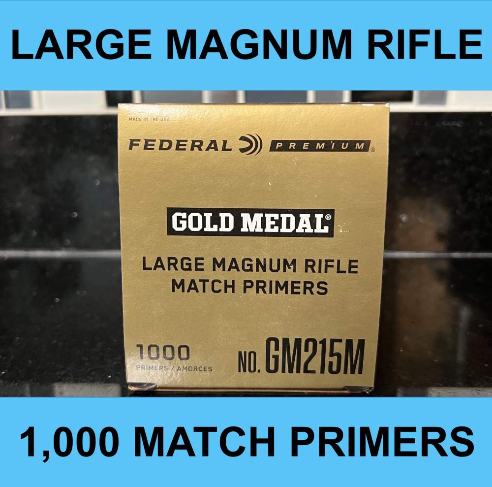 Federal Large Magnum Rifle Match Primers GM215M-img-0