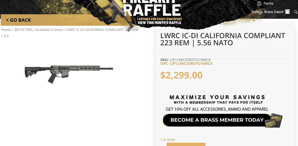 LWRC IC-DI CALIFORNIA COMPLIANT 223 REM | 5.56 NATO-img-1