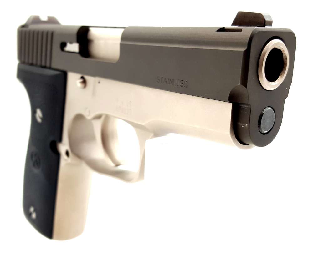 Kahr Arms K9 Compact 9mm Cal Pistol 2-Tone Stainless Steel 3.5" Bbl-img-2