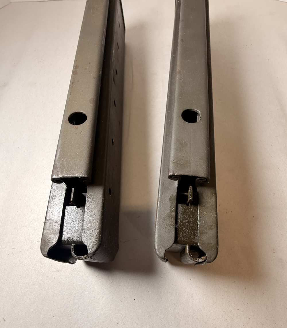 Lot of 2 Seymore WWII Thompson SMG 30Rd Stick Mags  .45 ACP - 1Good-1Repair-img-2