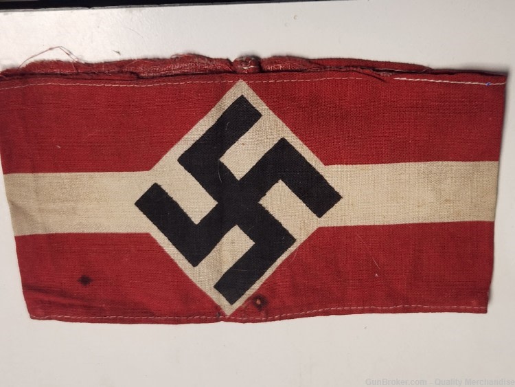 German WWII Jugend Fuhrer Arm Band Badge-img-0
