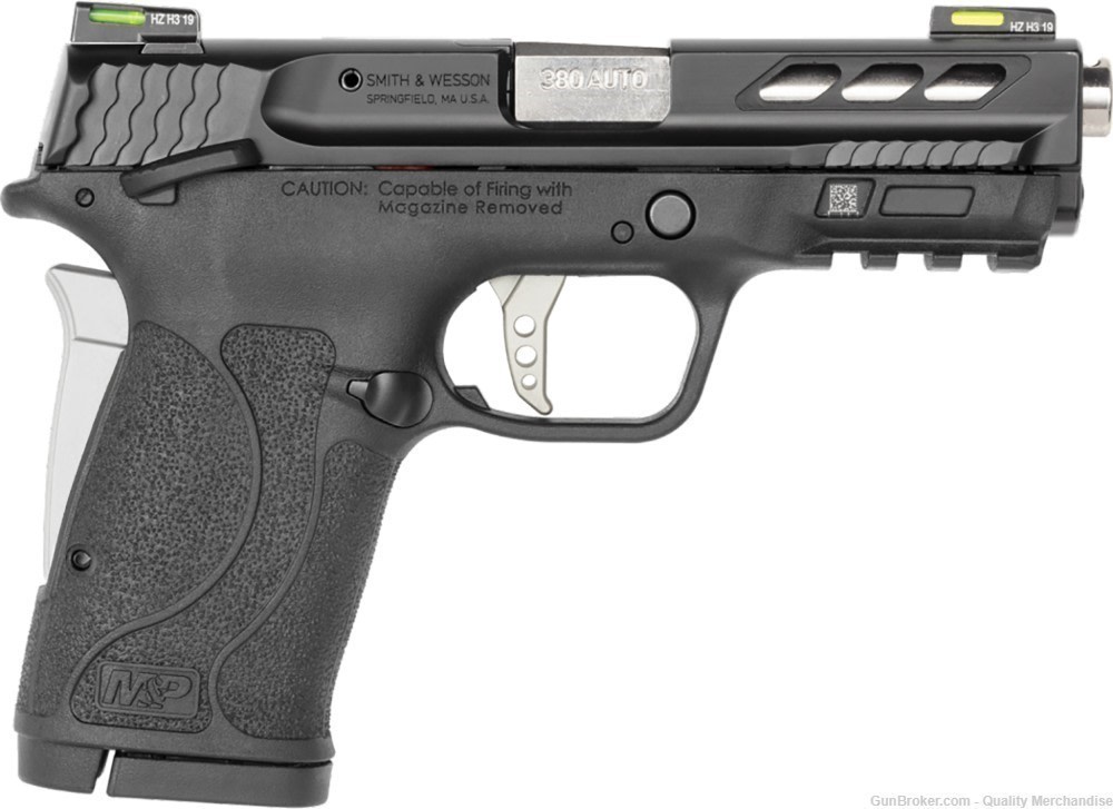 Smith & Wesson 12718 M&P Performance Center Shield EZ M2.0 Micro-Compact Fr-img-2