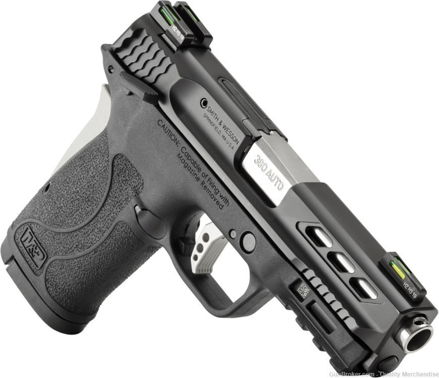 Smith & Wesson 12718 M&P Performance Center Shield EZ M2.0 Micro-Compact Fr-img-0