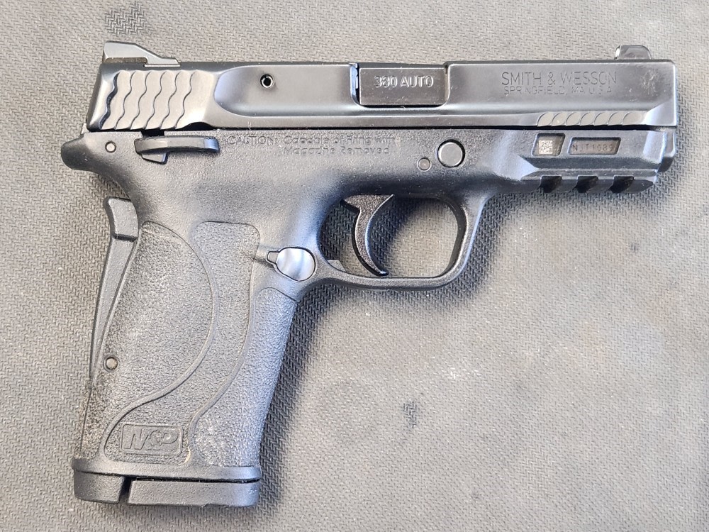 Smith & Wesson LE 13796 M&P Shield EZ M2.0 380 ACP Semi Auto-img-1