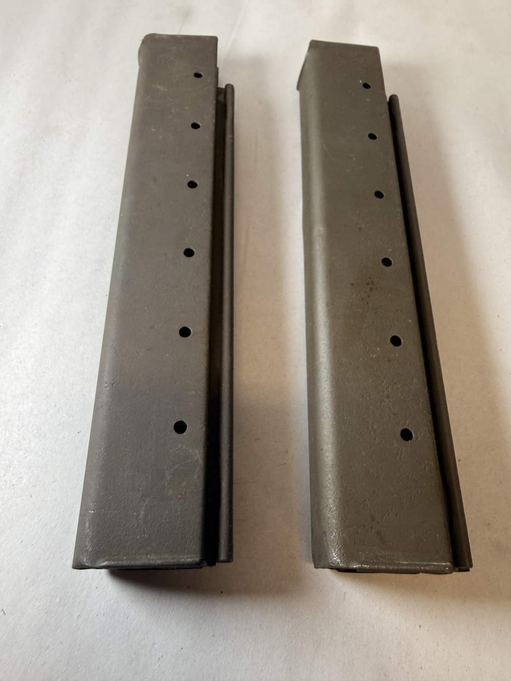 Lot of 2 WWII Seymore Thompson SMG 30Rd Stick Mags.45 ACP-Functional USGI-img-0