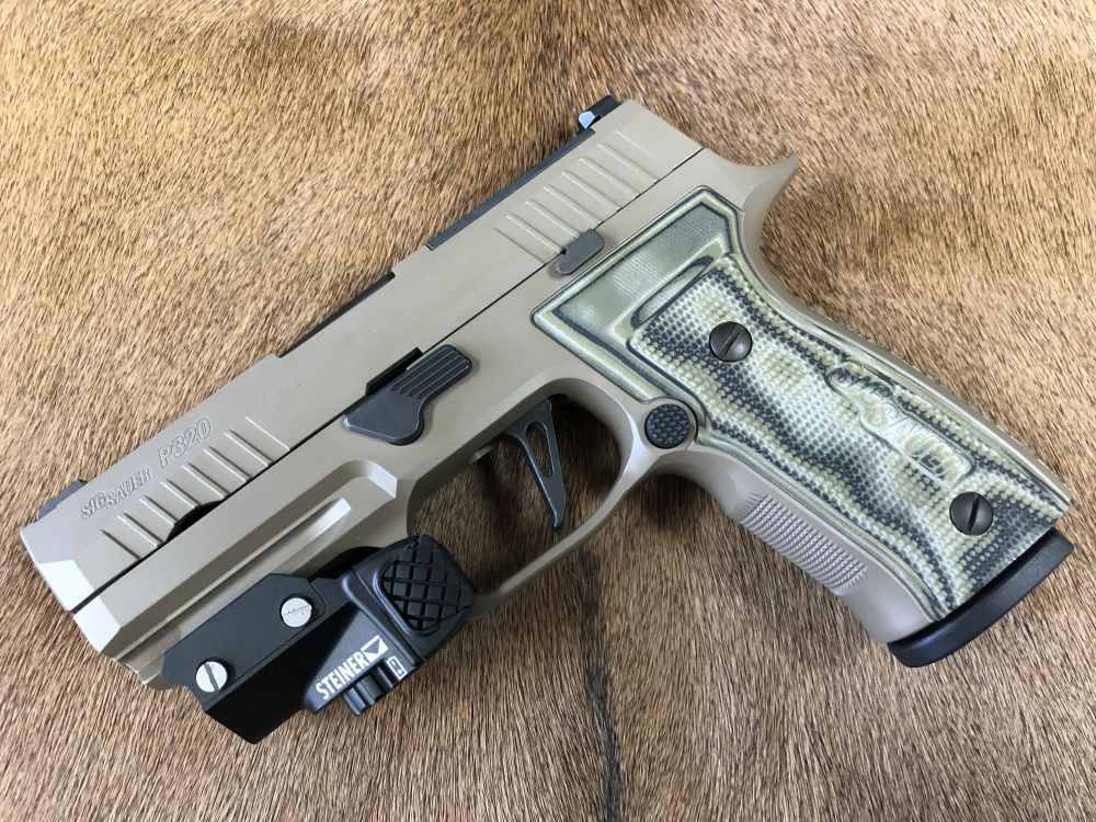 Sig Sauer P320 AXG Scorpion 9mm Pistol W/ Steiner TOR Mini Laser-img-2