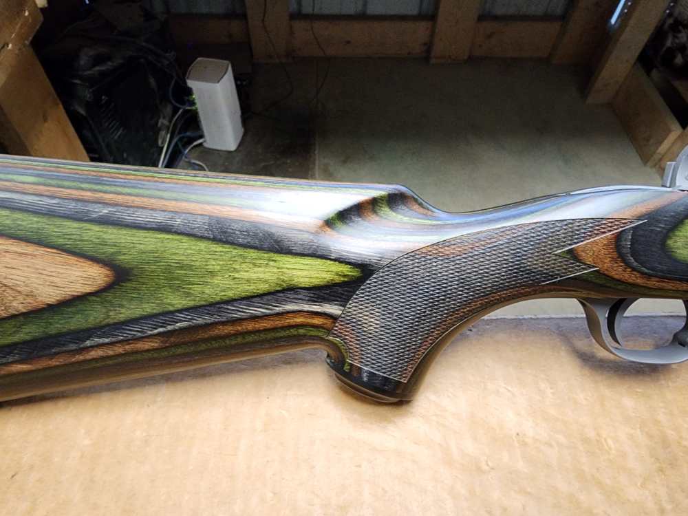 PICS! NEW RUGER M 77 HAWKEYE PREDATOR 22-250 REM 24" THREADED STAINLESS 24-img-7