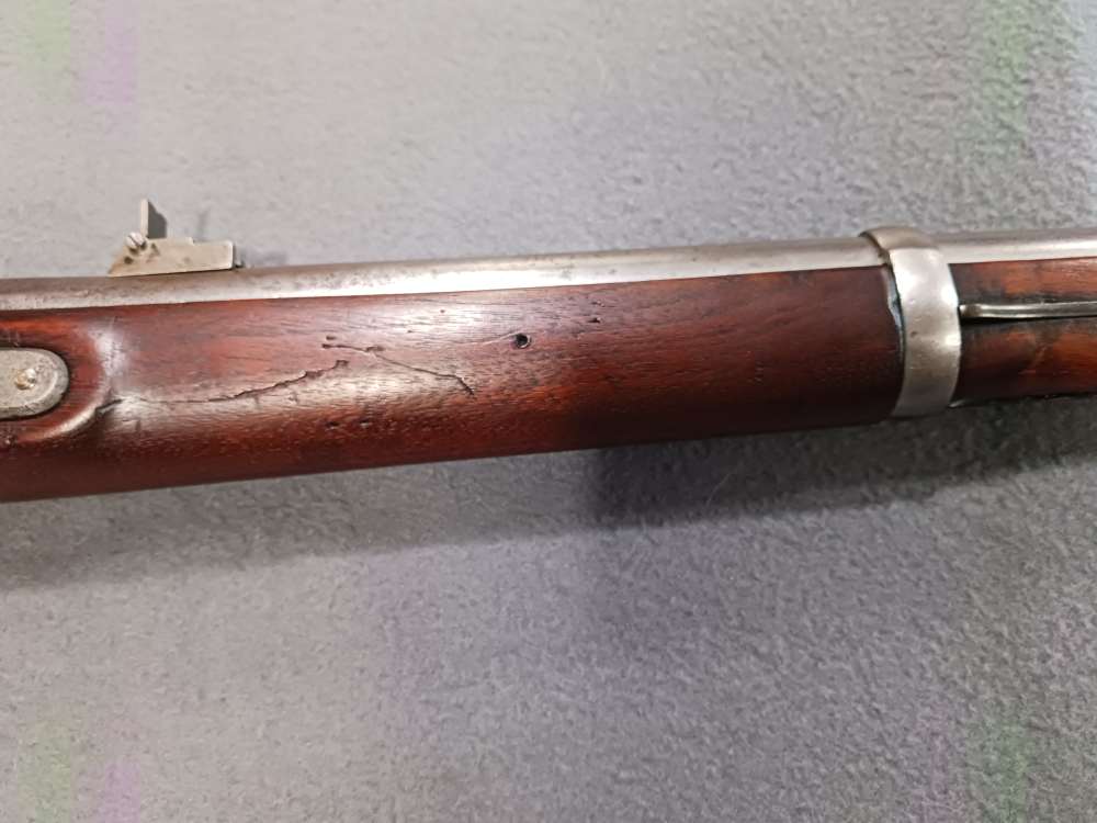 NORWICH MODEL 1861 RIFLE CIVIL WAR ANTIQUE MUSKET 40"-img-4